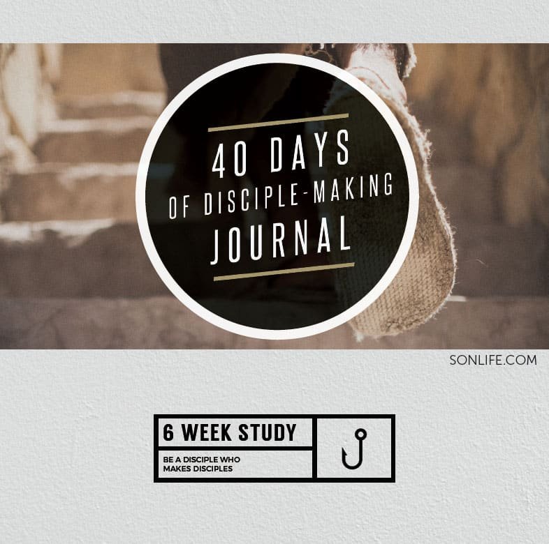 40 days of disciple making journal.